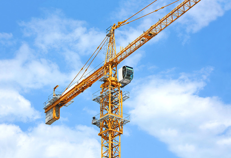 塔吊 现代城市的天际线绘者