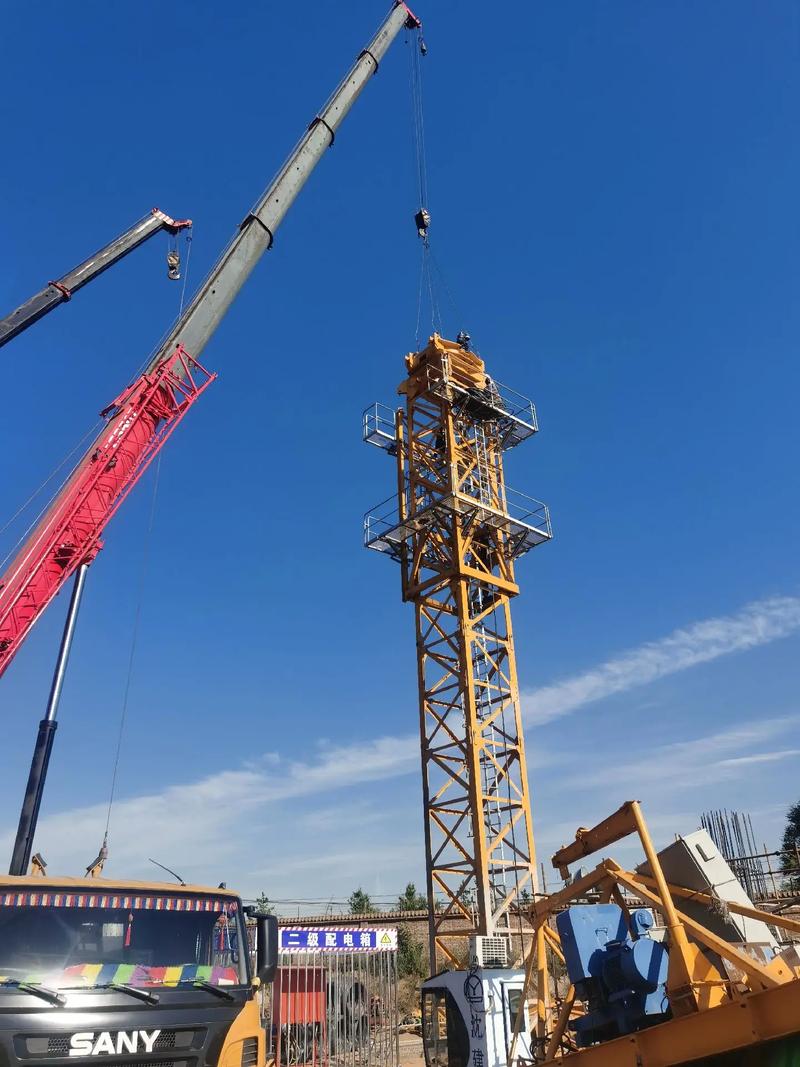 平头塔吊安装流程 工地现场实操指南